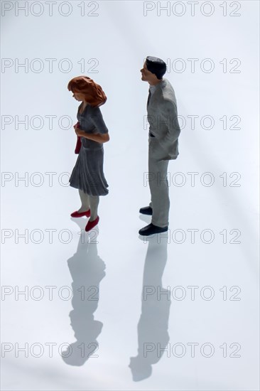 Male and female toy figure