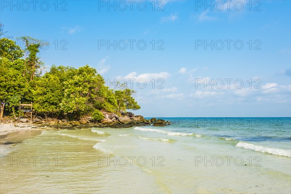 Idyllic beach