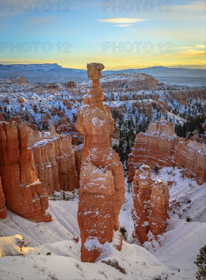 Rock formation Thors Hammer