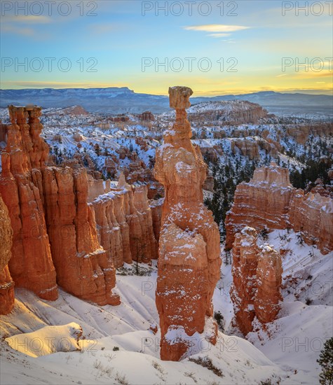 Rock formation Thors Hammer