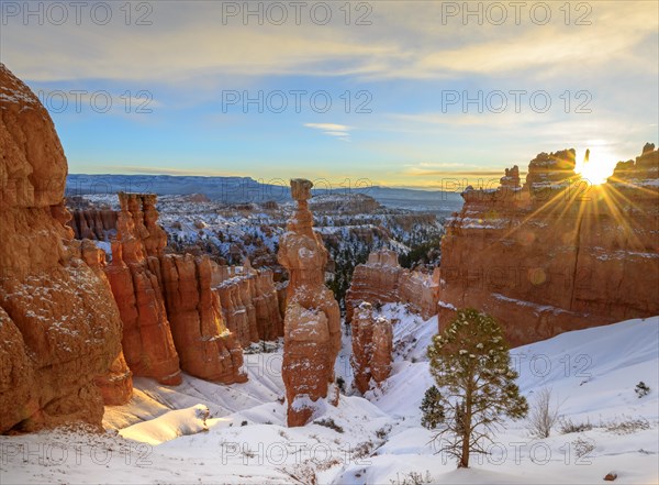 Rock formation Thors Hammer