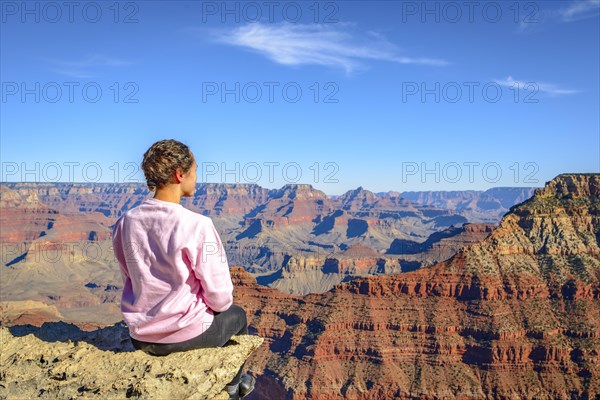 Young woman looking into the distance