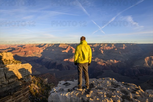 Young man looking into the distance