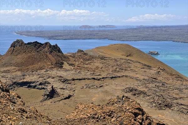 Craters and lava formations