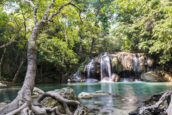 Waterfall in Erawan National Park