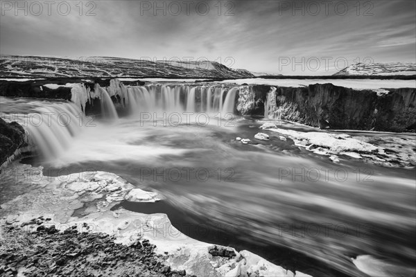 Godafoss in winter