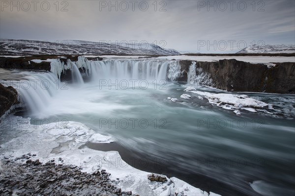 Godafoss in winter