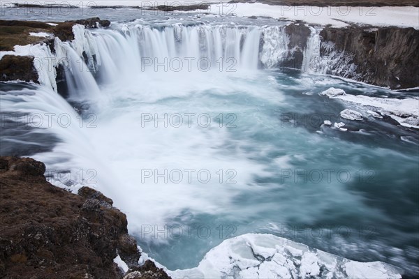 Godafoss in winter