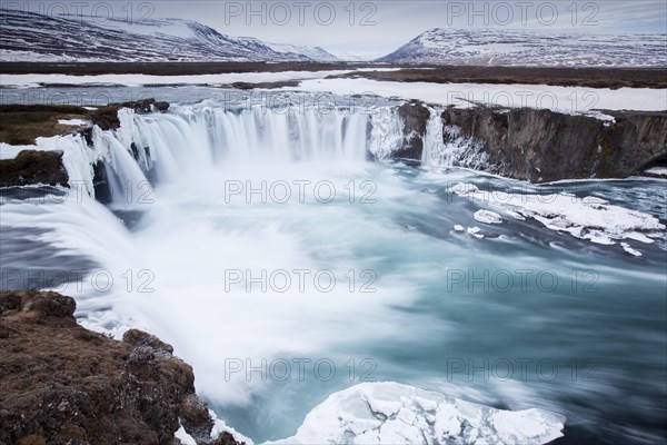 Godafoss in winter