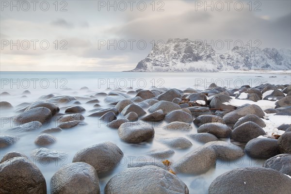 Coast in winter