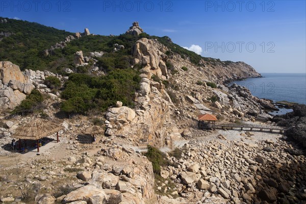 Rocky coast at Hang Rai National Park