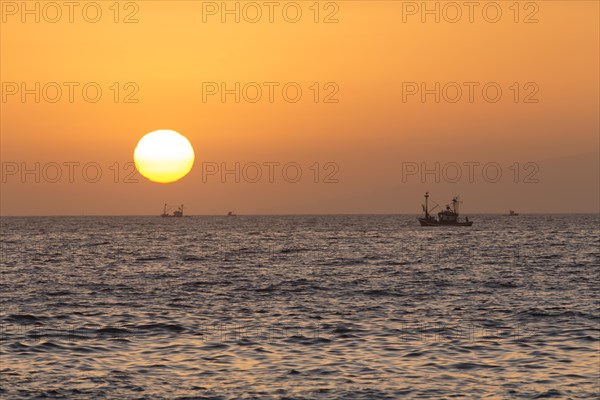 Trawler at sea