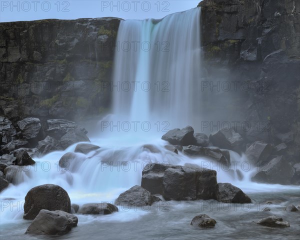 Oxararfoss Waterfall