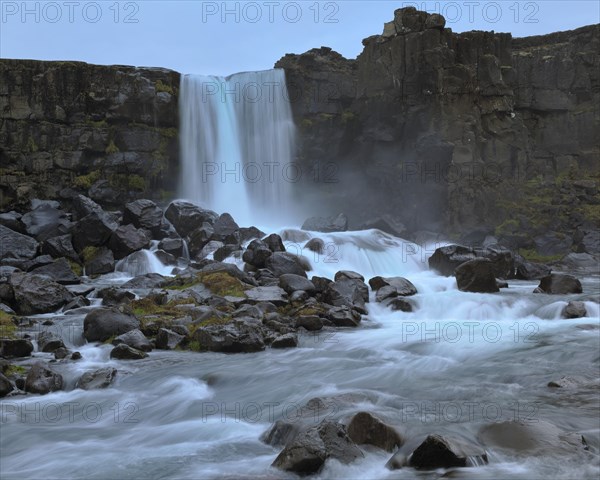 Oxararfoss Waterfall