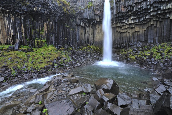 Svartifoss Waterfall