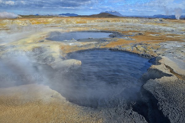 Fumaroles and solfatare