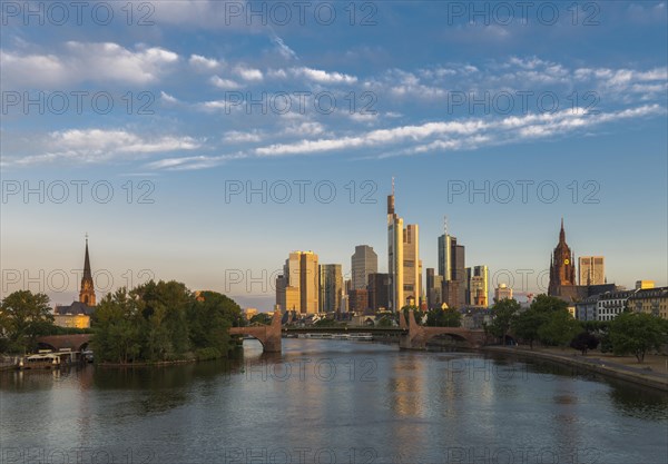 Skyline in the morning light