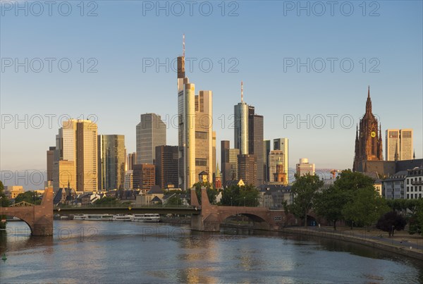 Skyline in the morning light