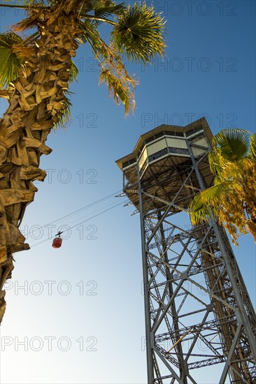 Torre Sant Sebastia of Port Vell Aerial Tramway