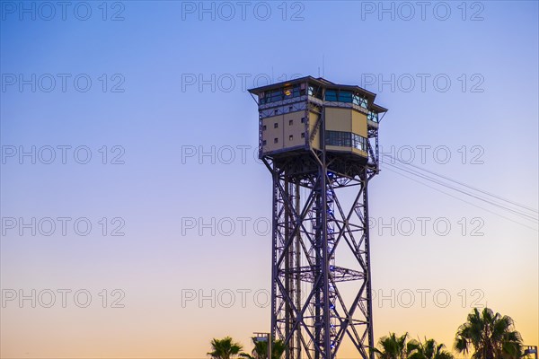 Torre Sant Sebastia of Port Vell Aerial Tramway