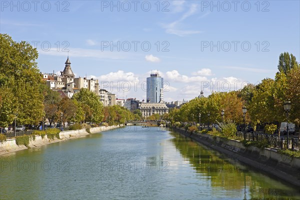 BCR Tower at Dambovita River