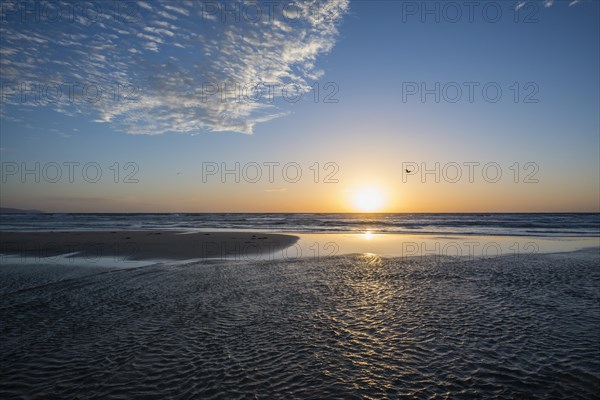 Sunrise at Playa de Sotavento beach