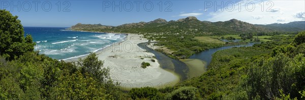 Plage d'Ostriconi beach by the Ostriconi