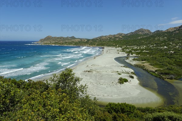 Plage d'Ostriconi beach by the Ostriconi