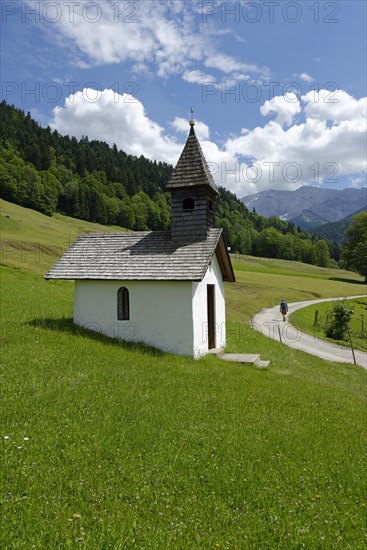 Chapel on mountain at Graseck