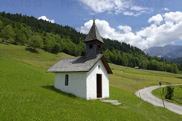 Chapel on mountain at Graseck