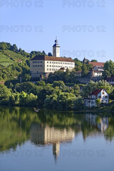 Horneck Castle on the Neckar river