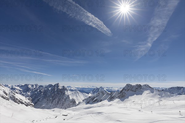 Panorama of the Alps