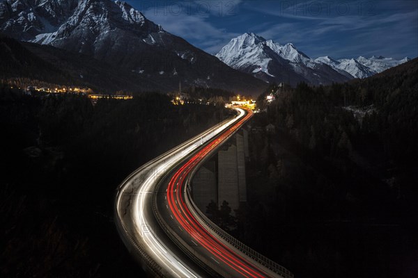 Europe Bridge at night