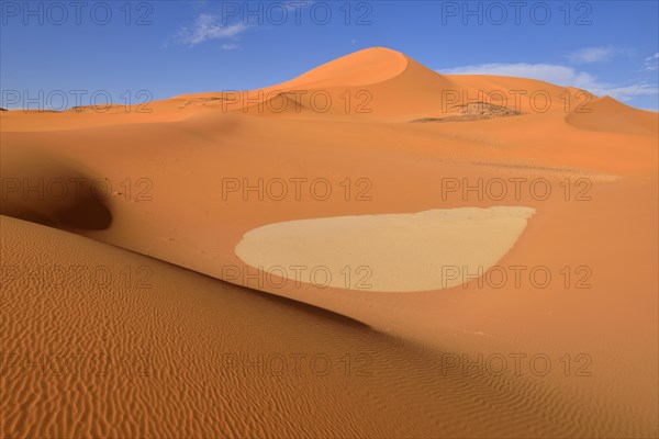 Sand dunes and claypan