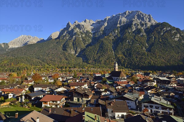 View over Mittenwald