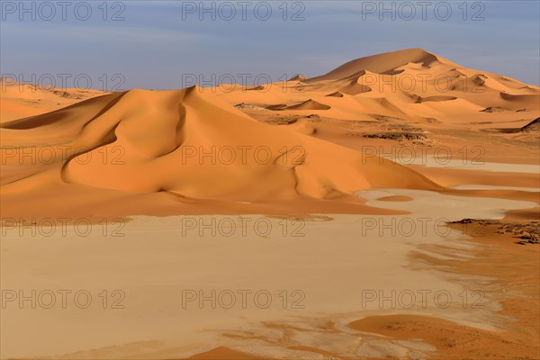 Sanddunes and claypan