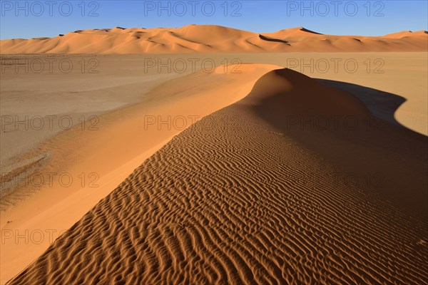 Sanddunes and clay pan