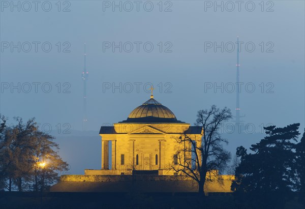 The sepulchral chapel on Wurttemberg hill