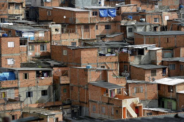 Houses of rough bricks