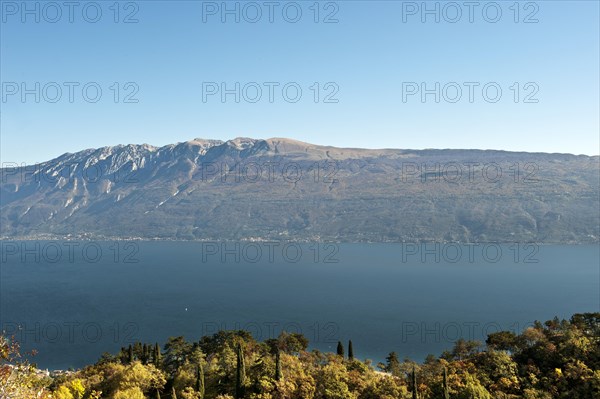 View to the east bank of Gargnano