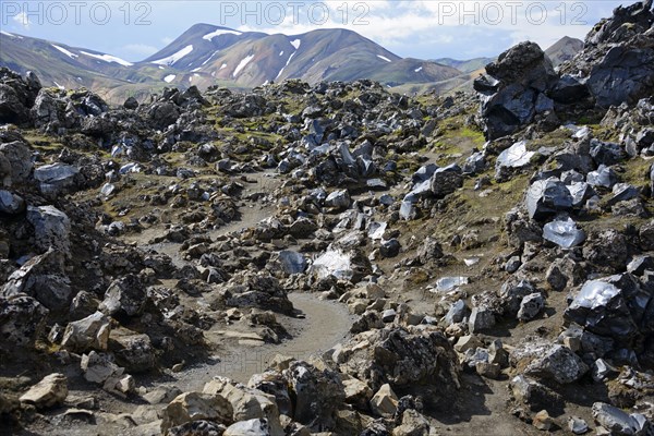 Lava glass