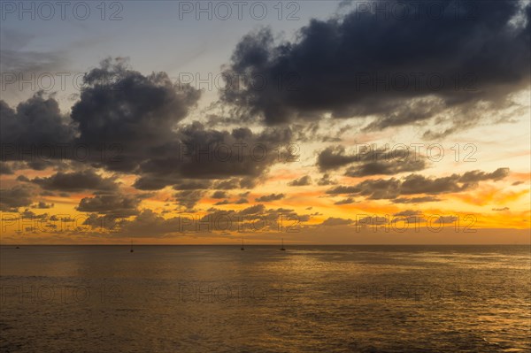 Pacific Ocean at sunset