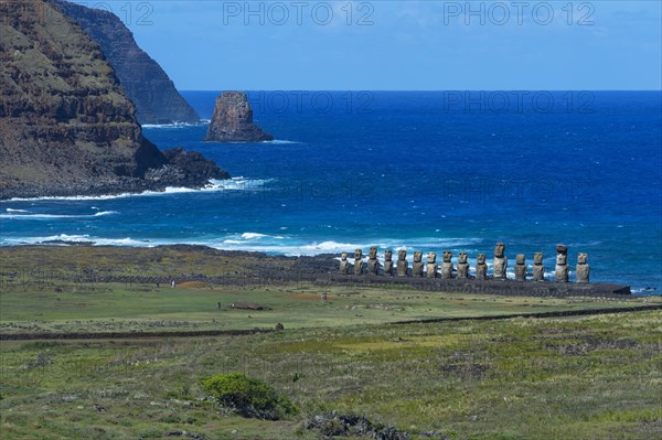 Moais at Ahu Tongariki