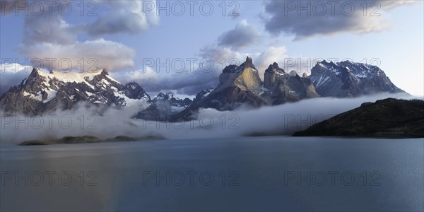 Cuernos del Paine in the morning