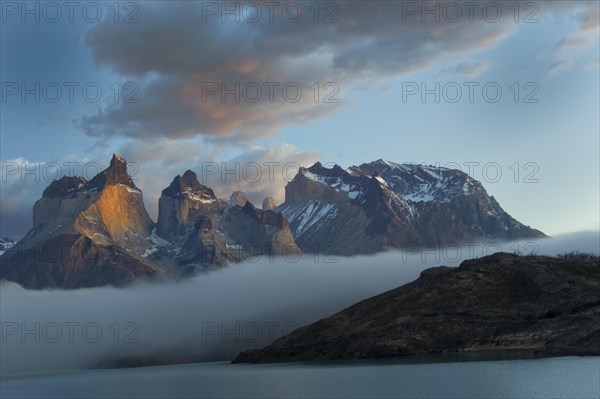 Cuernos del Paine in the morning