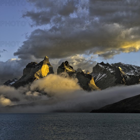 Cuernos del Paine in the morning