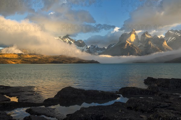 Cuernos del Paine in the morning