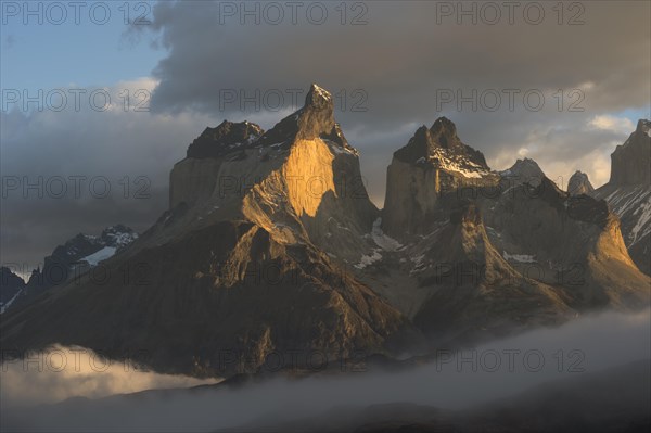 Cuernos del Paine in the morning