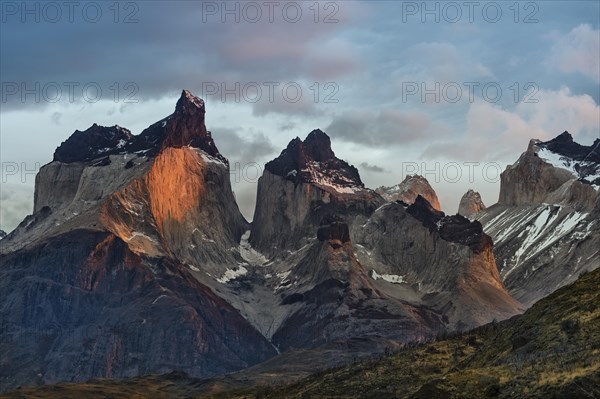 Cuernos del Paine in the morning