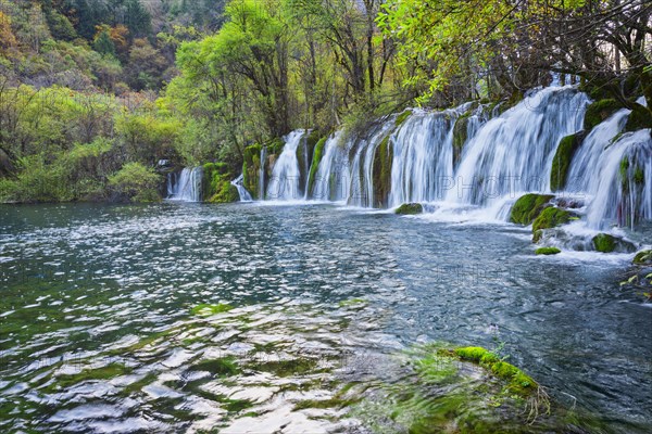 Arrow Bamboo Lake waterfalls